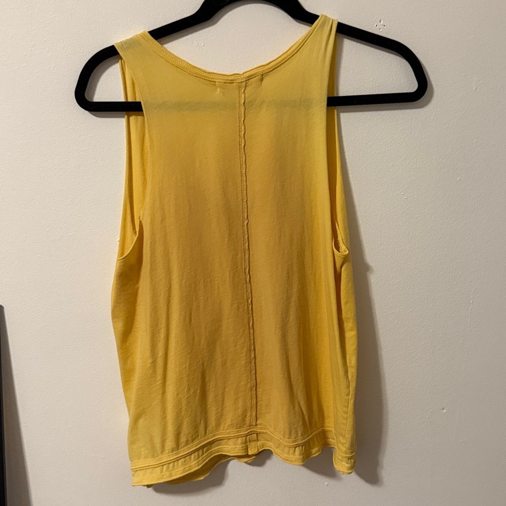 Barely worn! Yellow Women's Tank Top